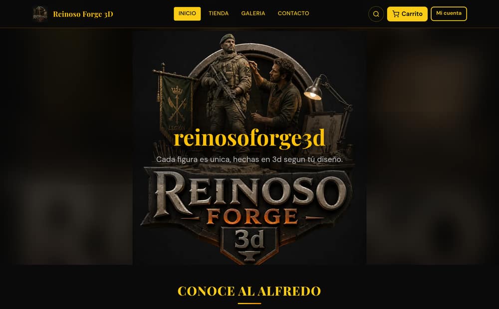 Tienda online Reinoso Forge 3D